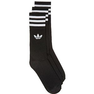 adidas IL5015 SOLID CREW SOCK sokken unisex volwassenen zwart maat XS