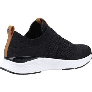 Hush Puppies Opal Sneaker voor dames, Zwart, 41 EU