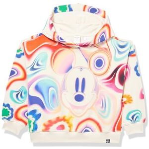 Desigual Sweat_Calista Mickey sweatshirt voor meisjes, wit, 8 Jaar