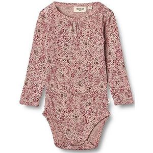 Wheat Uniseks pyjama voor baby's en peuters, 2392 Cherry Flowers, 80 cm