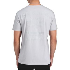 Alpha Industries Luchtmacht T Shirt voor Mannen Pastel Grey