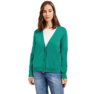 Cecil Dames B253557 Vest, smaragd groen, S, groen (smaragd green), S