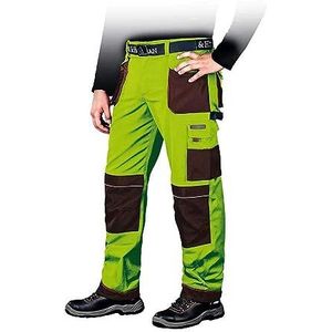 Leber&Hollman LH-FMN-T_LBR60 vormen beschermbroek, limoen-bruin, 60 maten