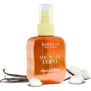 Jean & Len - Haarparfum - You're My Coco Vanilla - 105 ml - Veganistisch - Geschikt voor Alle Haartypes