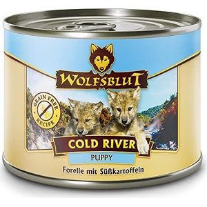 Wolfsblut Cold River Puppy, 200 g, 6 stuks