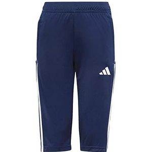 adidas Unisex Kids Pants (3/4) Tiro 23 League 3/4 Joggers, Team Navy Blue 2, HS3551, 140