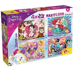Lisciani spellen Disney Puzzle Maxifloor 4 x 48 Princess, 91744