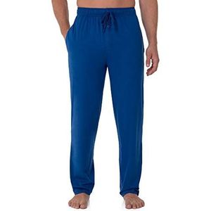 Fruit of the Loom Heren Extended Maten Jersey Gebreide Slaap Pyjama Lounge Broek (1 & 2 Packs), Mazarine Blauw, M