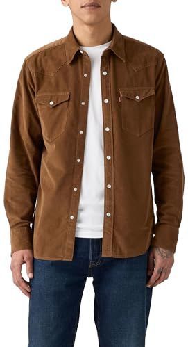 Levi's - Barstow Western - Overhemd - Bruin - Standaard Pasvorm