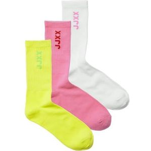 JACK&JONES JXMORENO SOCKS ACC 3-PACK SN, lichtgroen/verpakking: w. white/moonlite mauve, Eén Maat