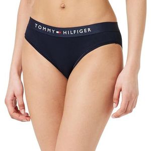 Tommy Hilfiger Bikini-slipje voor dames, Blauw (Woestijnhemel), M