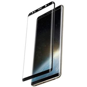 Nevox Mobiele telefoon – Screen Protector (Screen Protector, Samsung, Samsung S8 Plus, Zwart, Transparant, 1 st (S))