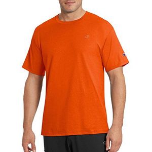 Champion Heren Classic Jersey T-Shirt, Kruidig Oranje, L