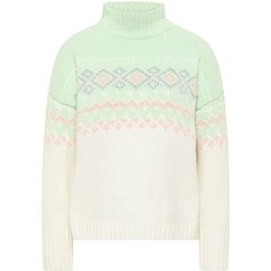NALLY Dames gebreide trui 12419410-NA02, mint wolwit, M/L, Mint wolwit, M/L