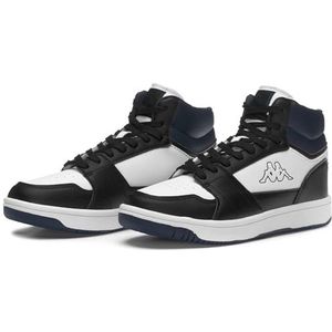 BasicNet SpA Bernal MD Logo Joggingschoenen voor volwassenen, wit-blauw Dk, 37 EU, Wit Blauw Dk, 37 EU