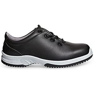 ABEBA 1781 UNI6 lage schoen, S2, SRC, zwart, maat 47