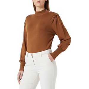 ICHI Dames IHMAFA LS6 Pullover 181031/Toffee, M