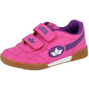 LICO - Bernie V - Zaalsportschoen - Felroze / Lila / Wit - Antislipzool