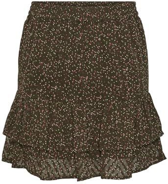 PIECES - FELITA - Rok - Spar - Volantrok - Kort/mini