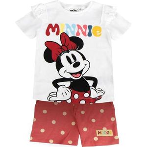 CERDÁ LIFE'S LITTLE MOMENTS Comfortabel en grappig, pyjama ""De ijskoningin"", ideaal voor ontspanning en spel, uniseks, kinderen, 2 stuks, Minnie Coral, 5 Jaar