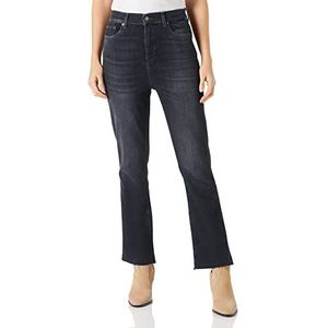 7 For All Mankind HW Kick Slim Illusion Wicked Jeans, zwart, regular, Zwart, Eén maat