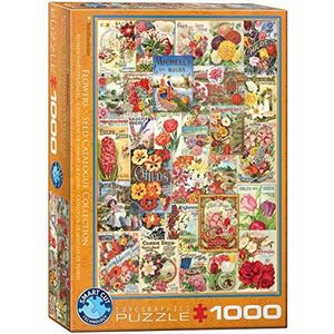 Bloemen Zaadcatalogus Collectie 1000-delige puzzel