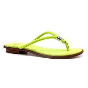 Michael Kors Dames Annie Thong sandaal, brt limeade, 41.5 EU