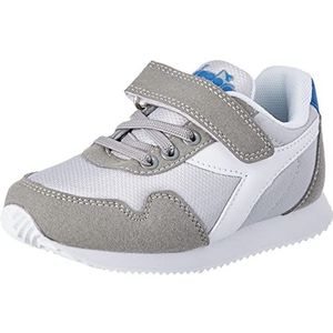 Diadora Simple Run Ps Sportschoen voor kinderen, uniseks, Paloma Grey, 35 EU