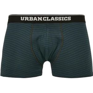 Urban Classics Heren boxershorts Snowman Christmas Boxer, 3-pack kerstonderbroeken voor mannen, maten S - 5XL, Btlgrn/Dkblu+bur/Dkblu+wit/Blk., XXL