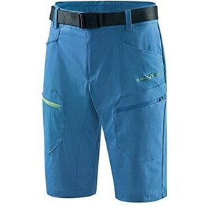 Black Crevice - Heren Trekking Shorts - Blauw - Straight Fit - Waterafstotend