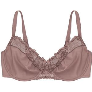 Triumph Ladyform Soft W X Minimizerbeha voor dames, Chocolate Mousse, 80D