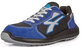 U-Power - Sky - Veiligheidsschoenen - Zwart - Nylon/Suède - S1P SRC ESD