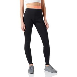 Armani Exchange Dameslegging met logo op de taille, zwart, XS