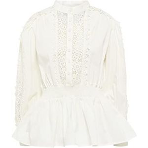 faina Damesblouse 19521921, wolwit, L