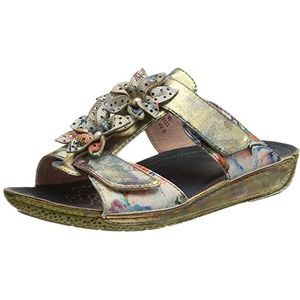 Laura Vita Dames LINAO 01 Muilezel, Bleu, 10 UK, Bleu, 43 EU