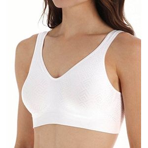 Bali Comfort Revolution Shaping Wire Free Bra met Smart Sizes BH (set van 2), Weißer Retrodruck, M