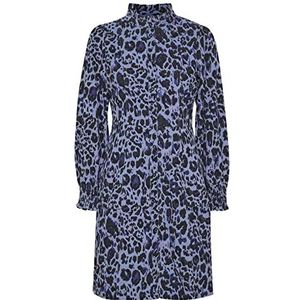 Part Two Ruthiepw Dr casual jurk, blauwe muts leo print, 42