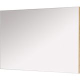 Germania frameloze spiegel 3771-243 Colorado in Navarra eiken replica, 87 x 60 x 3 cm (B x H x D)