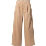 Pepe Jeans - GOA - Chino Broek - Rood - Hoge Taille - Wijde Pijpen