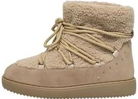 Onlstormazy-1 - Laarzen - Imitatiebont - Enkel Lengte - Vetersluiting