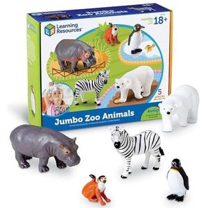 Learning Resources Jumbo Dierentuin Dieren 5-Stuk Set