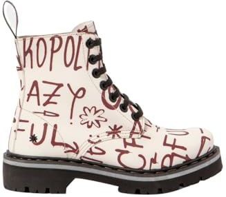 Artvoor vrouwen. 11166P11WZ03_ESP Enkellaarsjes 1166P grijs (36), Stof, Plat, Veters, Casual