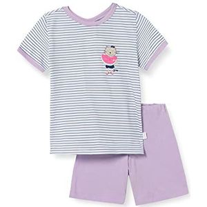Schiesser Meisjes Cat Zoe pyjama korte pyjamaset, munt, 98 cm