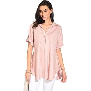 Bonateks Dames Bfttdp-100132-XL Tunic Shirt, Satijn, X-Large, satijn, XL