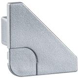 Paulmann 70266 Delta Profiel Cap voor een schone profielafsluiting 2 stuks Delta Profiel Accessoires Aluminium mat kunststof voor LED Strip plinten