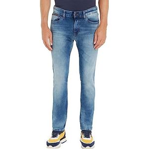 Tommy Hilfiger Denim broek voor heren, Blauw (Wilson Lichtblauwe Stretch), 32W / 32L