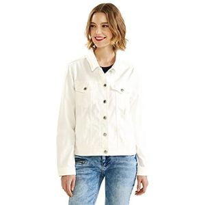 Street One Jeansjack voor dames, Ecru Washed, 36