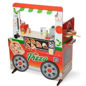 Melissa & Doug Wooden Pizza Food Truck Activity Center