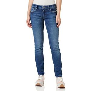 Timezone Dames Tight Aleenatz vrijetijdsbroek, Gebalanceerd blauw wassen, 26W x 28L