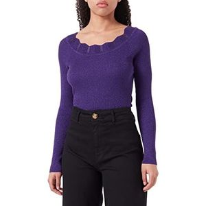 ICHI Dames IHMOPAZ LS2 pullover, 193750/violet indigo, L